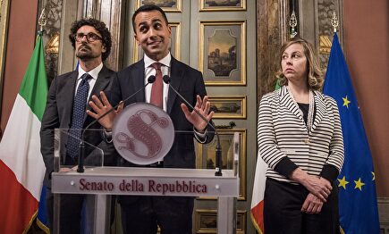 El Movimiento 5 Estrellas es la principal fuerza del gobierno italiano | Cordon Press