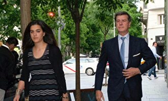 Cayetano y su novia Bárbara | Archivo