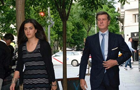 Cayetano y su novia Bárbara | Archivo