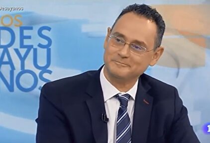 Pedro Baños durante una entrevista en TVE. | Imagen TV