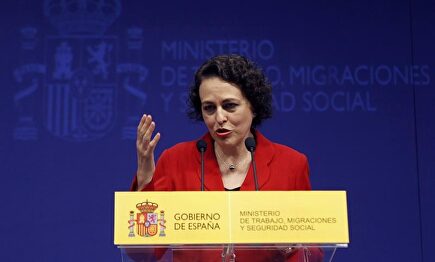 La Ministra de Trabajo, Magdalena Valerio | EFE