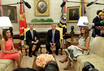 Duelo de tacones: el gran despiste de Letizia frente a Melania