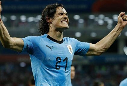 Cavani con Uruguay. | Instagram
