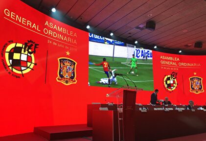 Imagen de la Asamblea de la RFEF. | Twitter