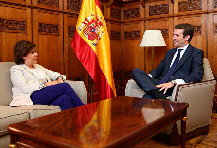 Casado y Santamaría, en una imagen de archivo. | Tarek.