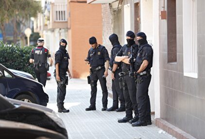 Agentes de los Mossos d´Esquadra. | EFE