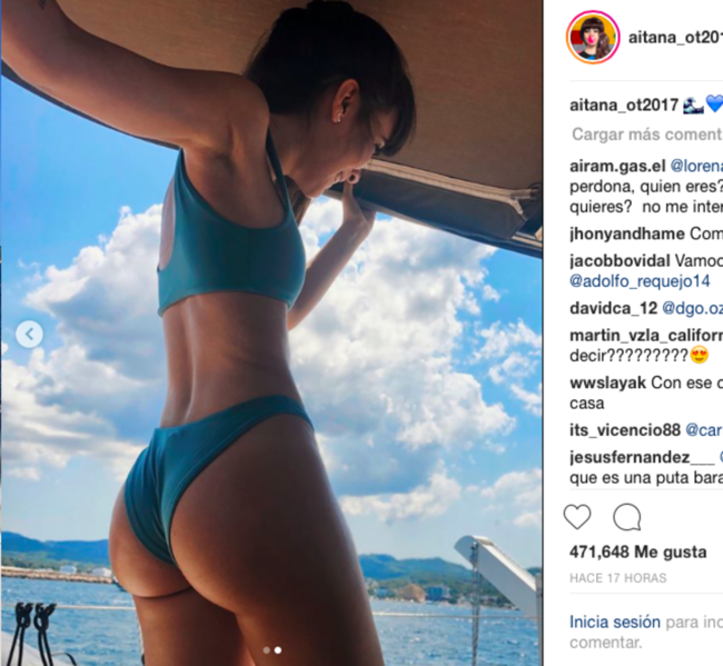 Aitana Revoluciona Las Redes Sociales Con Su Espectacular Posado En