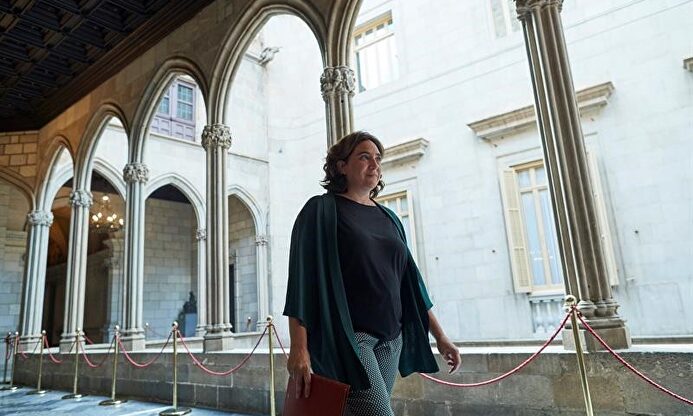 La alcaldesa de Barcelona, Ada Colau. | EFE