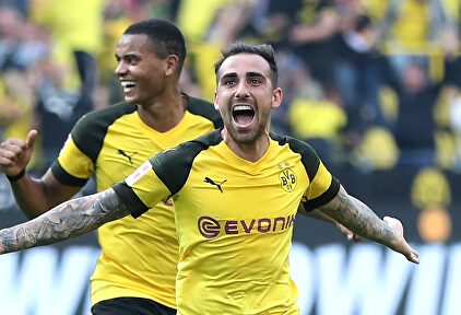 Alcácer vuelve a ser feliz en el Borussia Dortmund | EFE