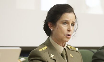Patricia Ortega, que será nombrada general de brigada este viernes. | Min. Defensa
