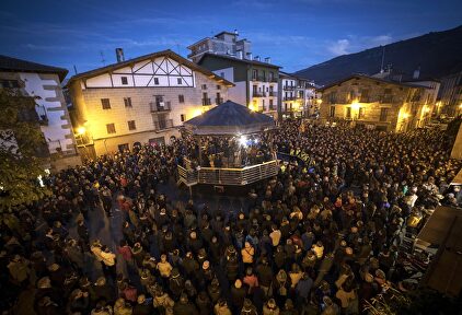 Concentración contra el acto de Ciudadanos este sábado en Alsasua | EFE