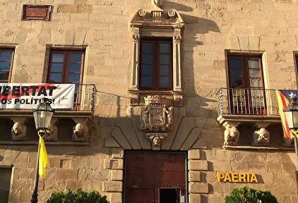 Fachada del Ayuntamiento de Cervera. | Europa Press