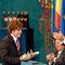 Premio Príncipe de Asturias: En noviembre de 2005, Fernando Alonso recibió el Premio Príncipe de Asturias de los Deportes, de manos del actual monarca Felipe VI, en el Teatro Campoamor de Oviedo. | EFE