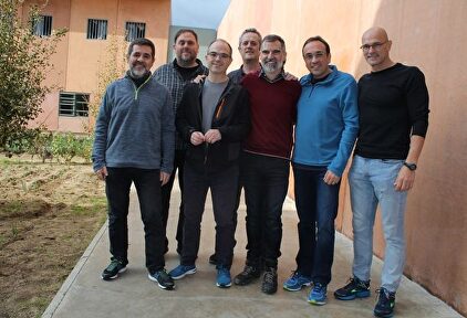 Los presos golpistas en la cárcel catalana de Lledoners | EFE