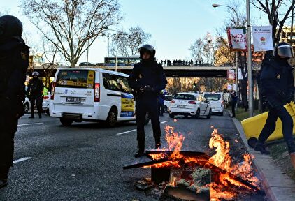 Hogueras en la Castellana | David Alonso