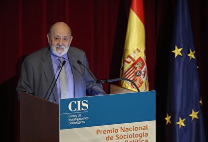 José Félix Tezanos, en un acto público. | EFE