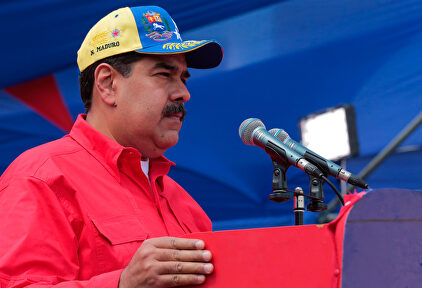 Maduro, en un acto público reciente. | EFE