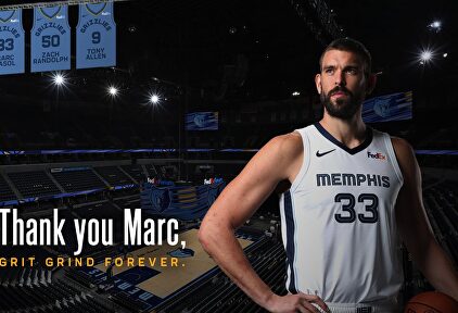 Así anunciaron la retirada de su dorsal. | Memphis Grizzlies