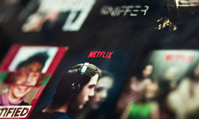 Pantalla de Netflix. | Alamy