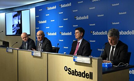 Los máximos directivos de Banco Sabadell | Europa Press