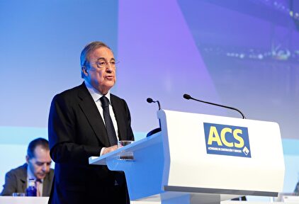 El presidente de ACS, Florentino Pérez | Europa Press