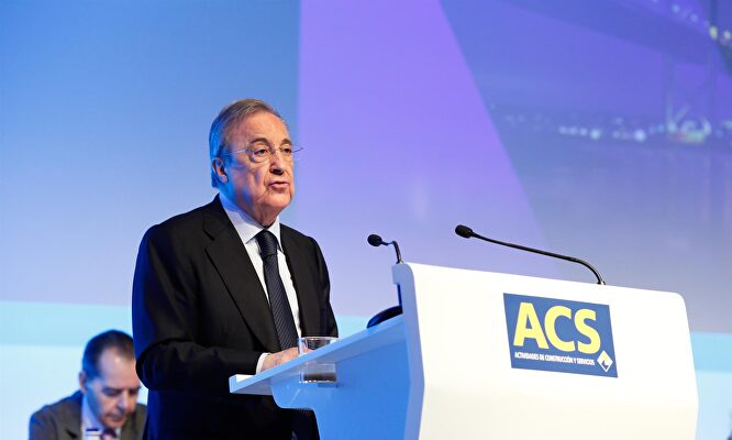 Florentino Pérez,presidente de ACS | Europa Press