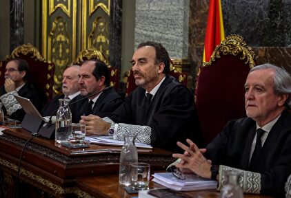 Cinco de los 7 magistrados que juzgaron el 1-O | Europa Press