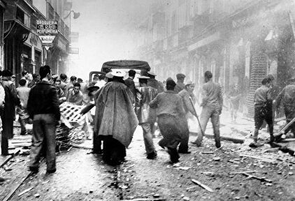 Imagen tomada en Madrid durante la Guerra Civil | Cordon Press