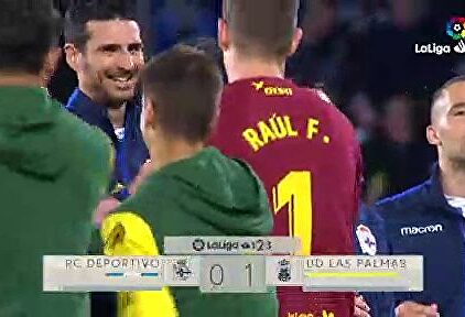 Deportivo 0 - Las Palmas 1