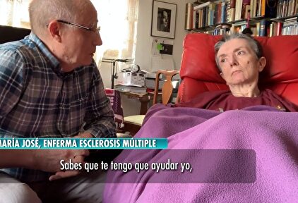 María José Carrasco junto a su marido antes de morir | Imagen TV/Telecinco