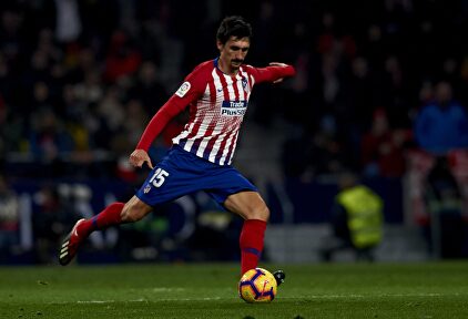 Savic con el Atlético. | Cordon Press