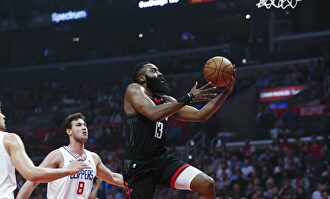 James Harden, estrella de los Rockets. | Cordon Press