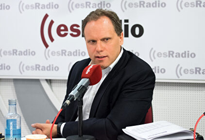 Daniel Lacalle, en esRadio. | David Alonso Rincón