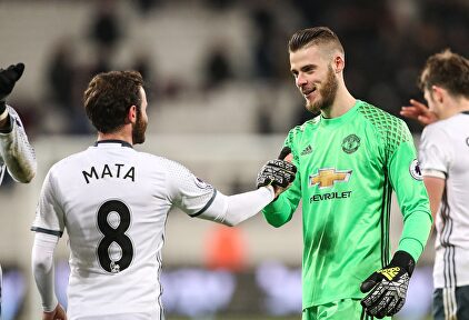 Juan Mata y David De Gea, dos de los españoles que militan en el United. | Cordon Press