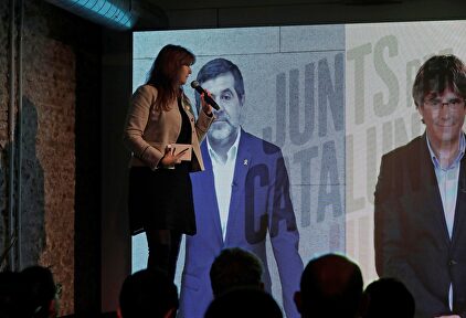 El mitin de Sánchez y Puigdemont | EFE