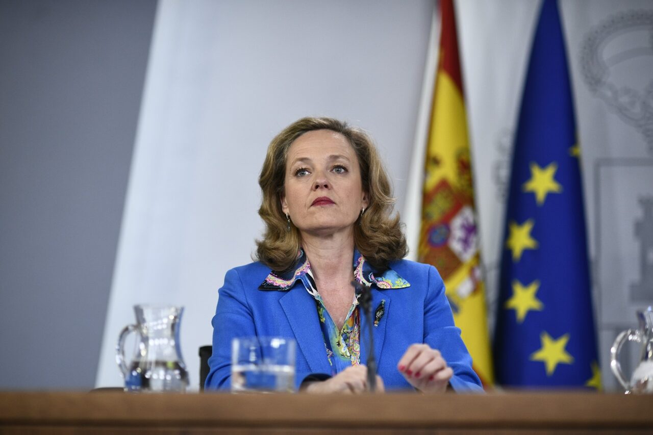 Nadia Calviño lleva un año negando la desaceleración | EFE