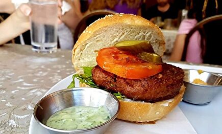 Hamburguesa vegana | Wikipedia