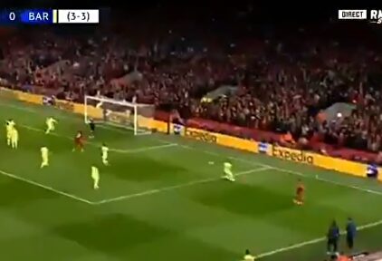El colmo de la desconexión del Barça: así fue el cuarto gol del Liverpool