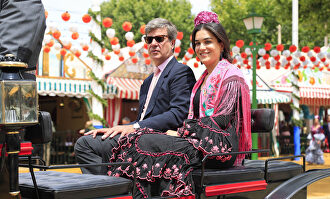 Cayetano Martínez de Irujo, este año en la Feria de Sevilla | Gtres