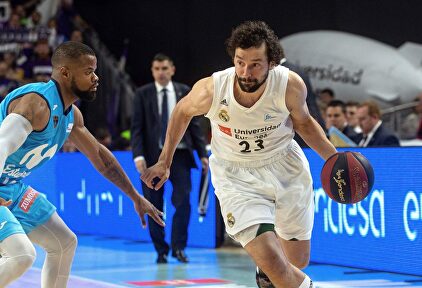 Sergio Llull, en acción ante Estudiantes. | EFE
