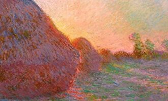 Fotografía cedida por Sothebyís de 'Meules', pintada por Monet en 1890. | Sothebyís