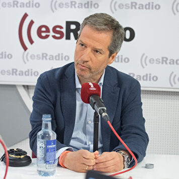 El candidato de Cs a la Presidencia de Aragón, Daniel Pérez | David Alonso Rincón