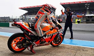 Marc Márquez, a lomos de su Honda. | EFE