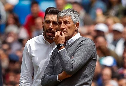 Quique Setién trasmite dudas entre la afición culé | EFE