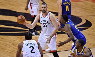 Marc Gasol, en un partido con los Toronto Raptors. | EFE