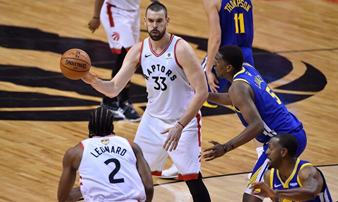 Marc Gasol con Toronto. |  EFE