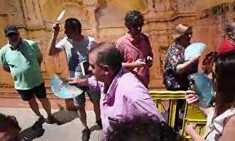 La enorme fila de lectores de Federico en la Feria del Libro
