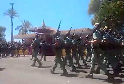 La Legión no ha faltado a la cita del desfile del Día de las Fuerzas Armadas