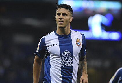 Mario Hermoso, en un partido con el Espanyol. | Cordon Press