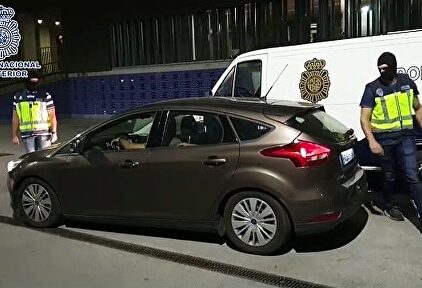 Las imágenes de la detención